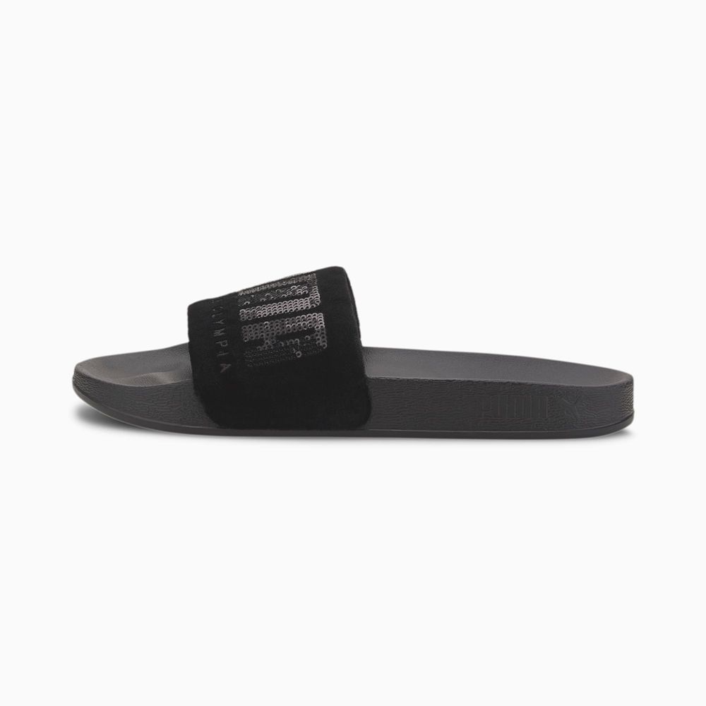 Puma x CHARLOTTE OLYMPIA Leadcat Női Papucs - Fekete/Arany ( Hungary - NDPSG5427 )